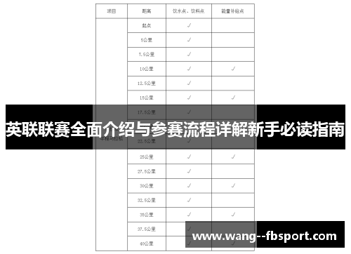 英联联赛全面介绍与参赛流程详解新手必读指南